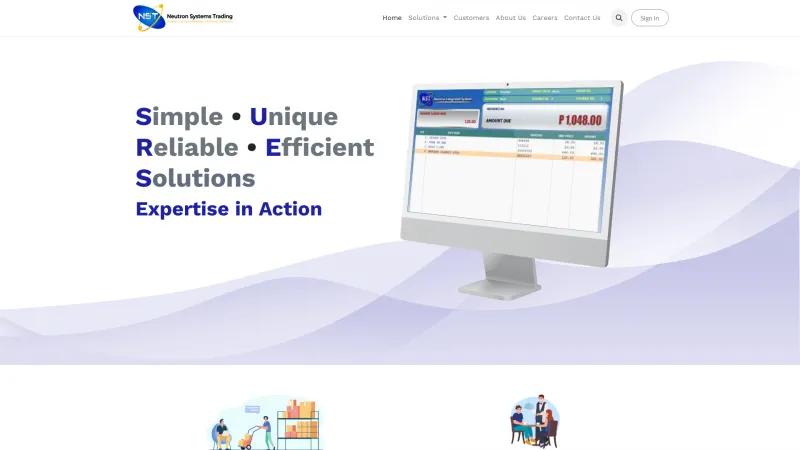 Homepage of Neutron Integrated System