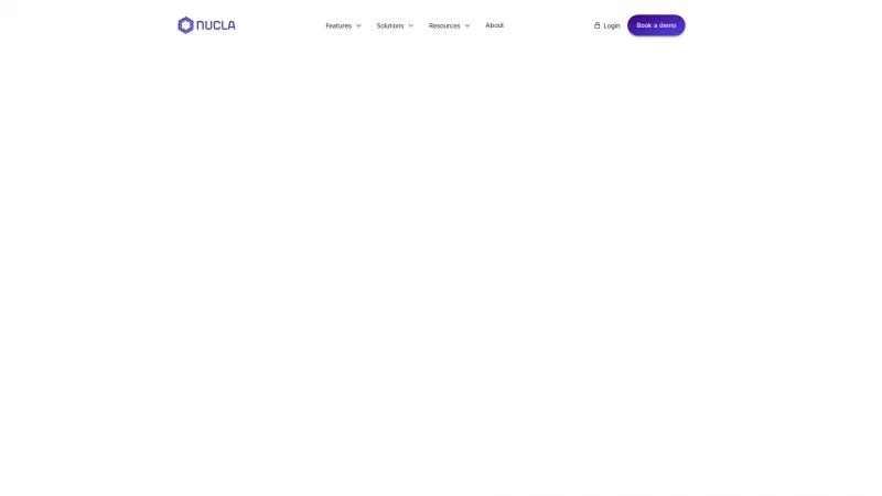 Homepage of Nucla