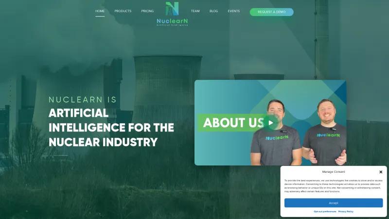 Homepage of Nuclearn