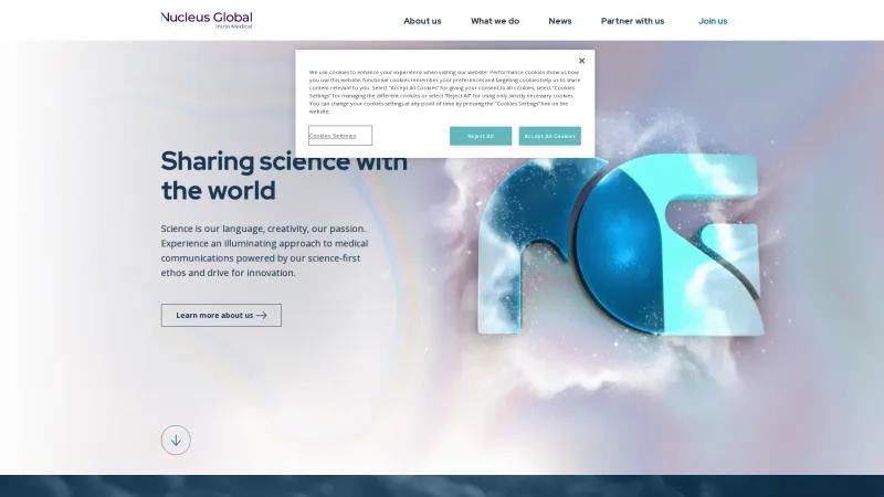 Homepage of NucleusLabs