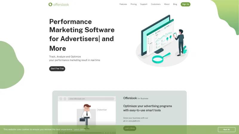 Homepage of Offerslook