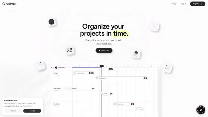 Homepage of Assemble