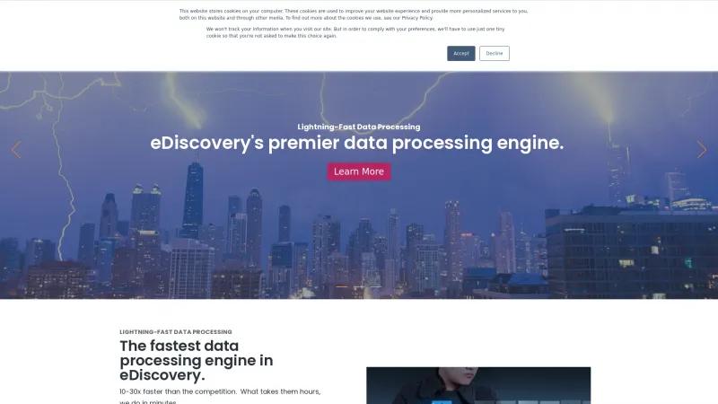 Homepage of ONE Discovery