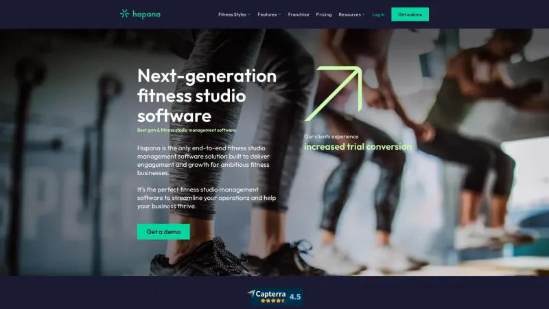 Homepage of OneFitStop