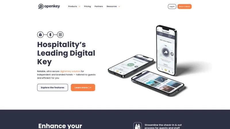 Homepage of OpenKey