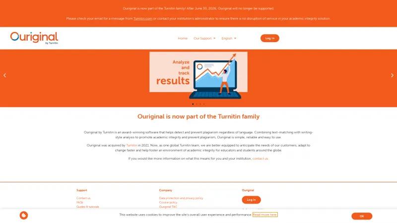 Homepage of Ouriginal