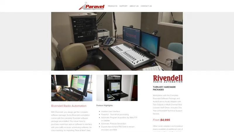 Homepage of Rivendell