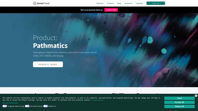 Homepage of Pathmatics