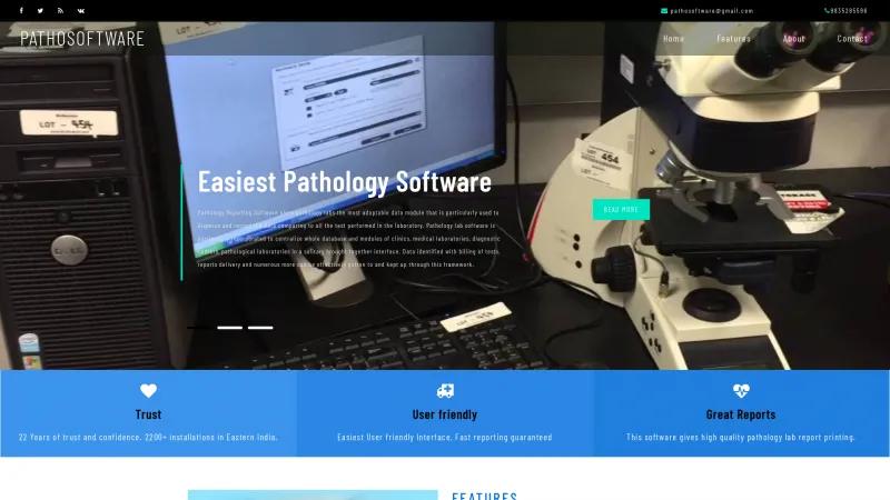 Homepage of Pathosoftware