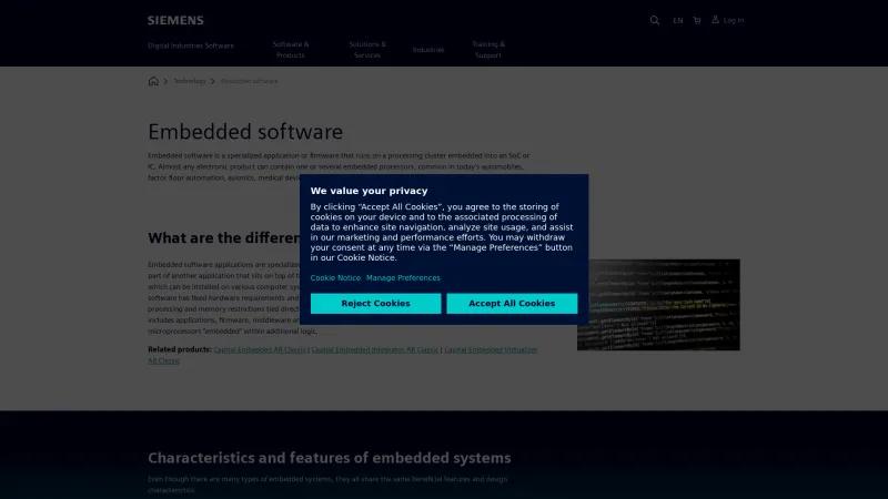 Homepage of Nucleus RTOS