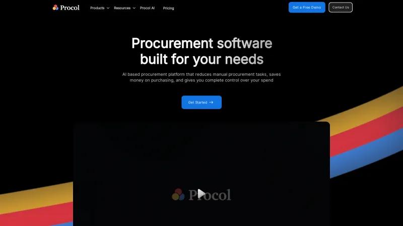 Homepage of Procol