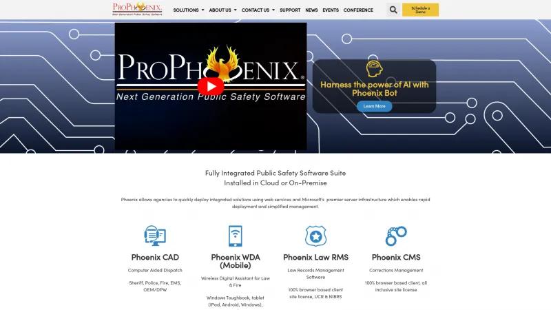 Homepage of Phoenix CAD