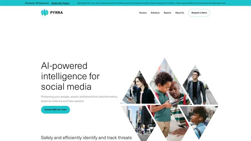 Homepage of Pyrra