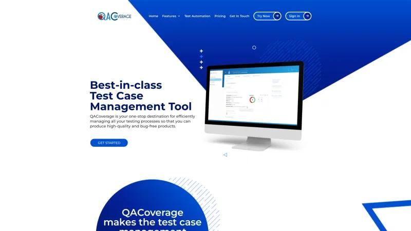 Homepage of QACoverage