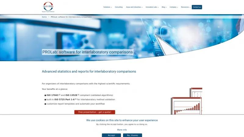 Homepage of PROLab