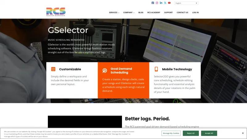 Homepage of GSelector