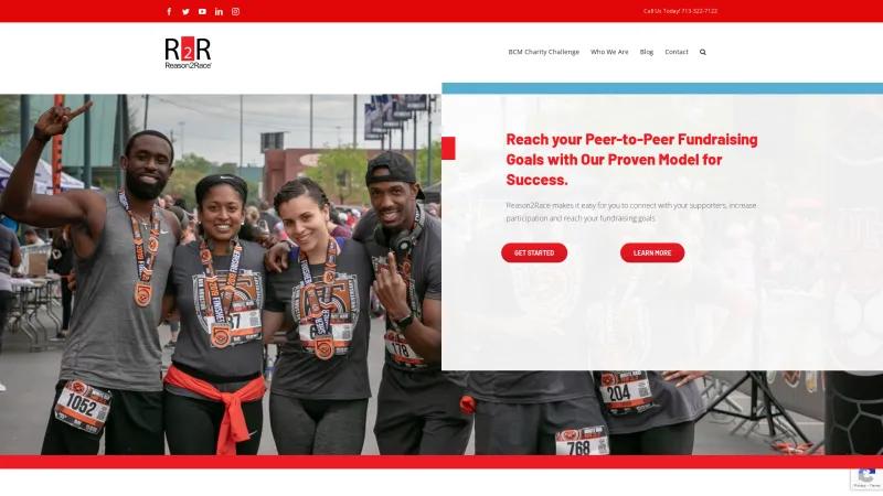 Homepage of Reason2Race