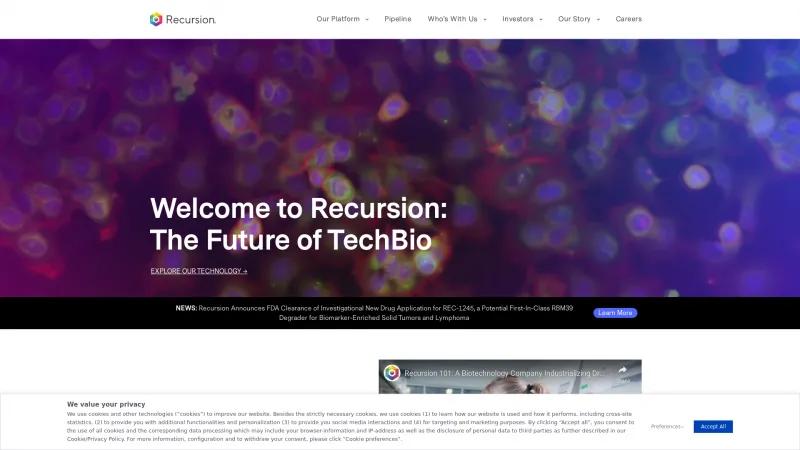 Homepage of Recursion