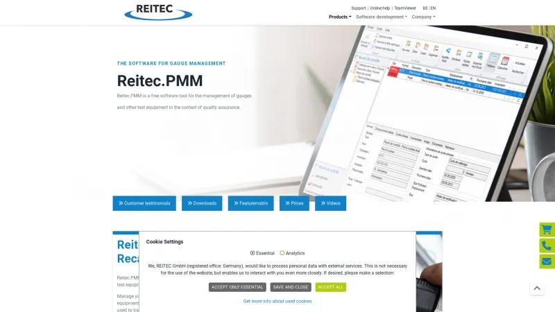 Homepage of Reitec.PMM