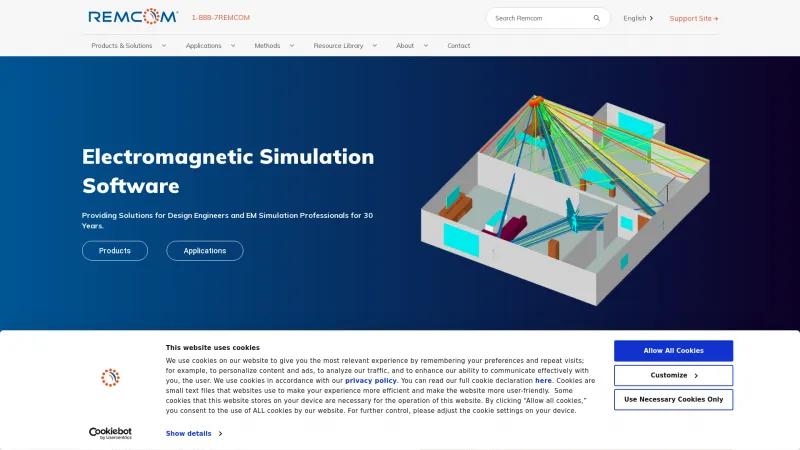 Homepage of 3D Electromagnetic Simulation