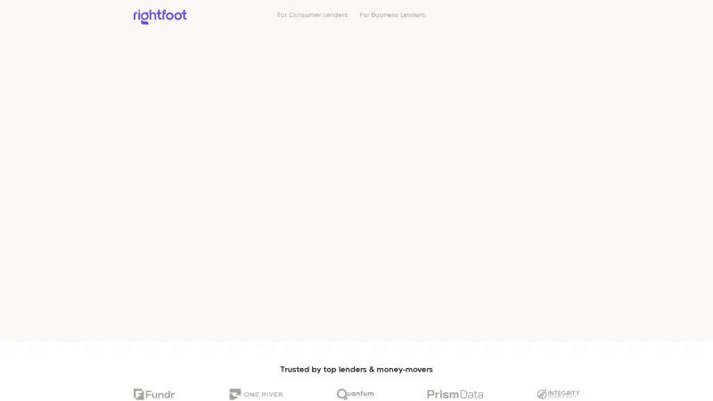 Homepage of Rightfoot