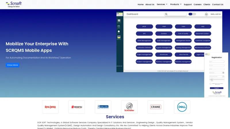 Homepage of PPAP Software