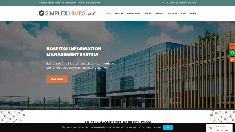 Homepage of SIMPLEX HIMES