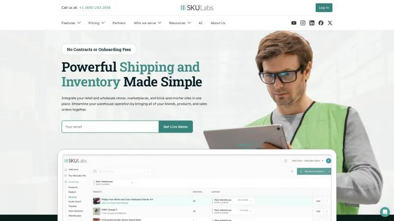 Homepage of SKULabs