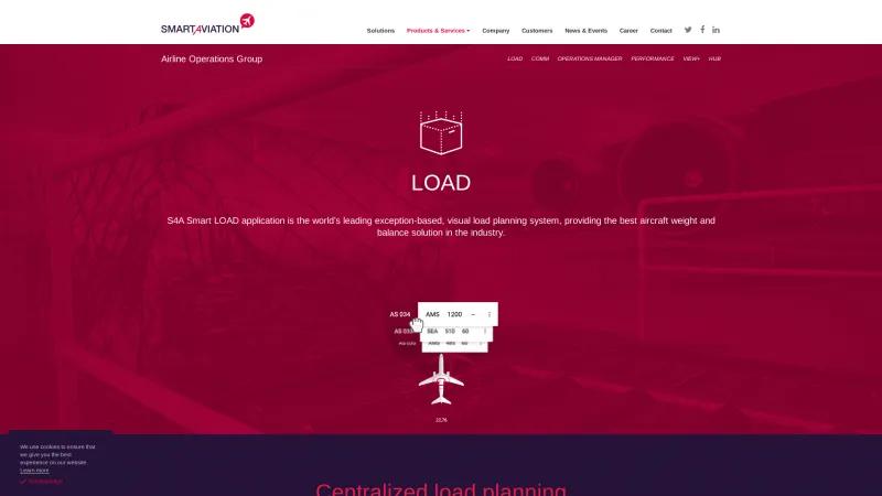 Homepage of Smart4Aviation