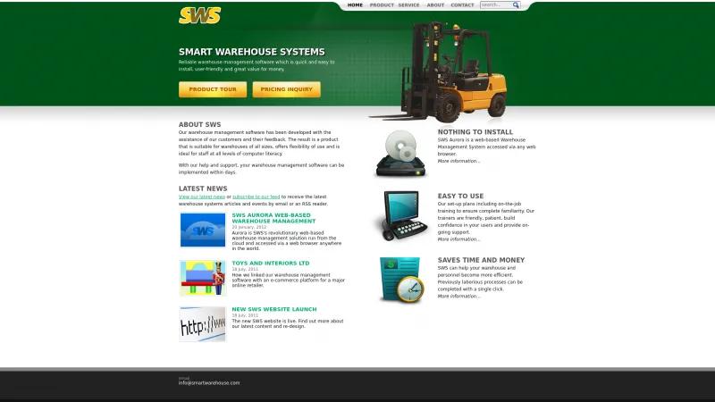 Homepage of SWS Aurora