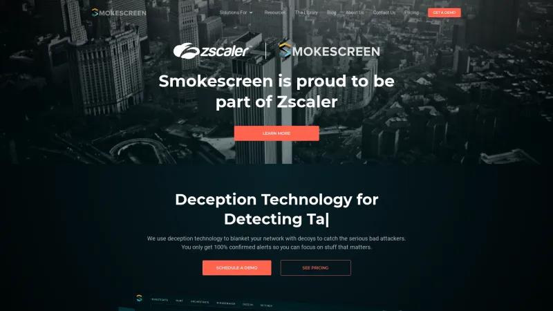 Homepage of Smokescreen IllusionBLACK