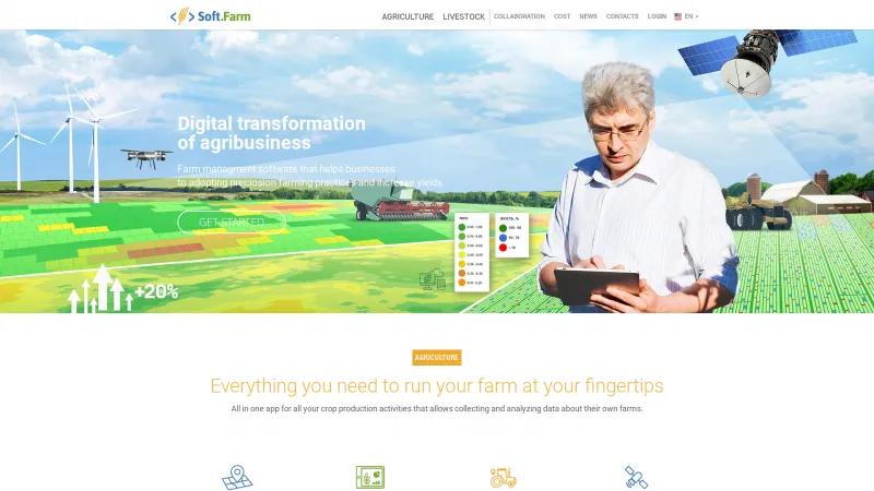 Homepage of Soft.Farm