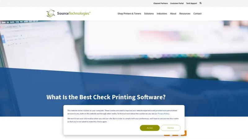 Homepage of CheckPartner Enterprise