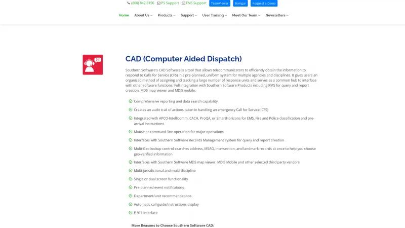 Homepage of Southern Software CAD