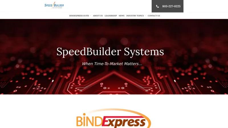 Homepage of BindExpress Suite