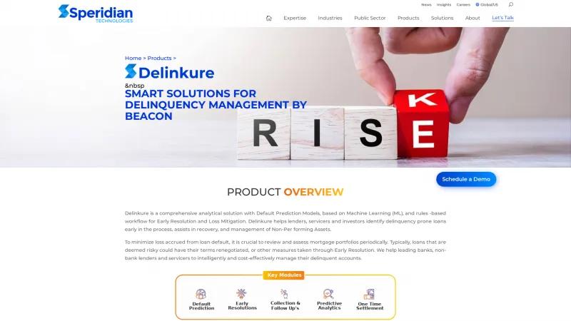 Homepage of Delinkure