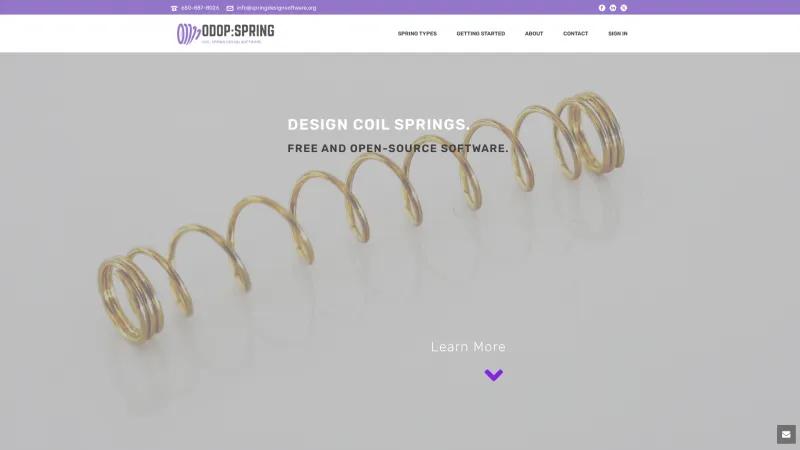 Homepage of ODOP:Spring