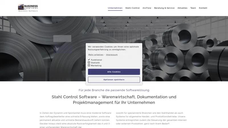 Homepage of Stahl-Control