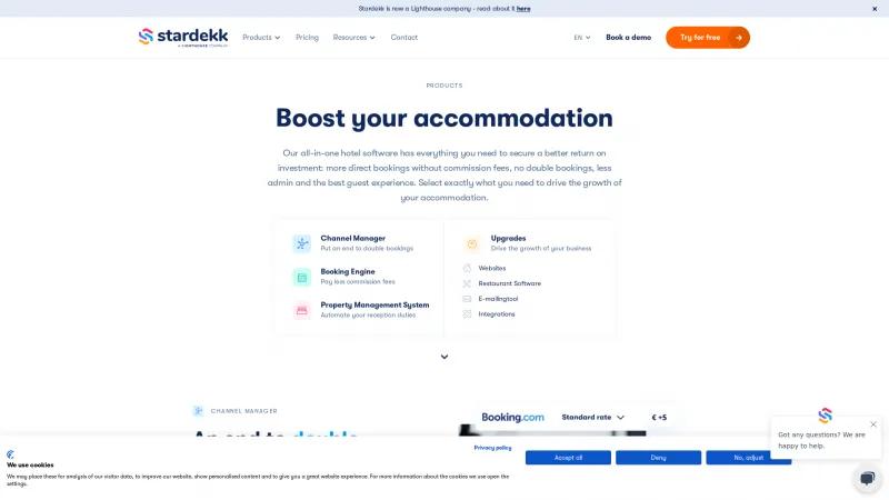 Homepage of Stardekk