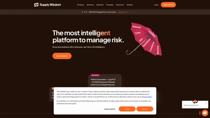 Homepage of Supply Wisdom