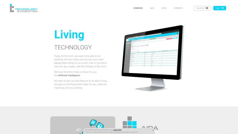 Homepage of AIDA