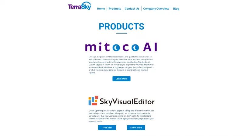 Homepage of SkyVisualEditor