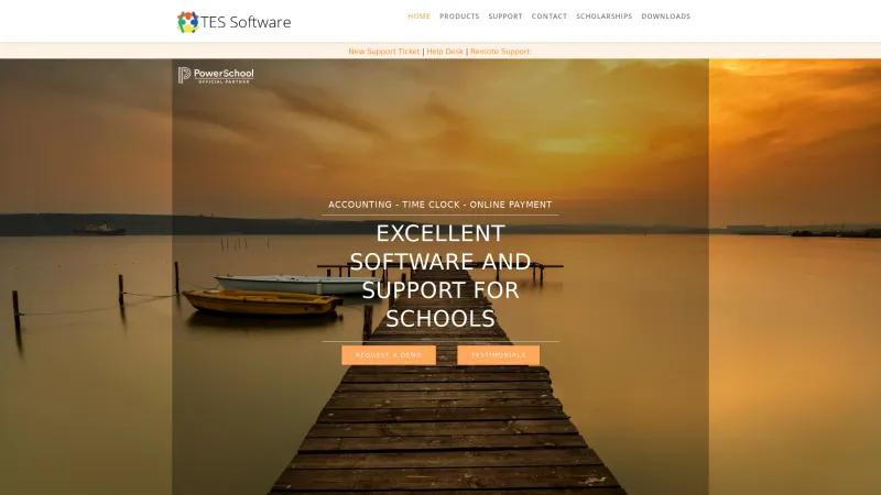 Homepage of MySchoolAccounting