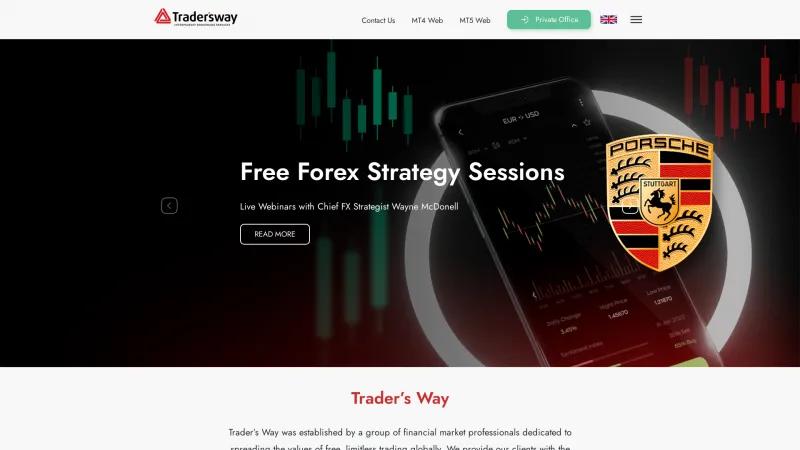 Homepage of Trader's Way