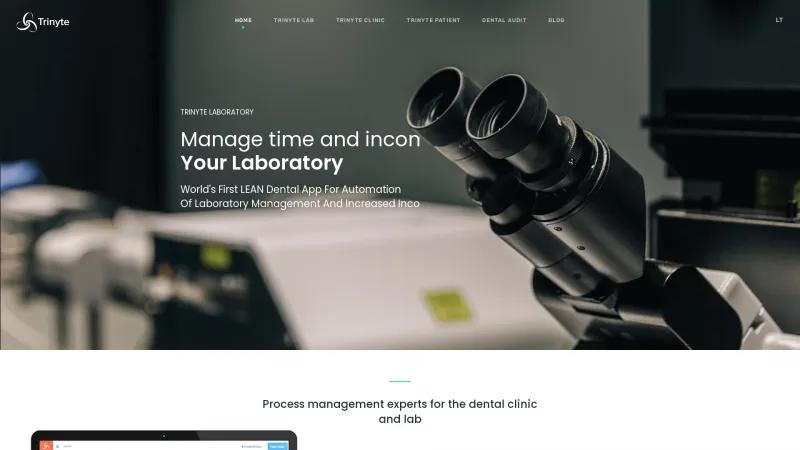 Homepage of Trinyte