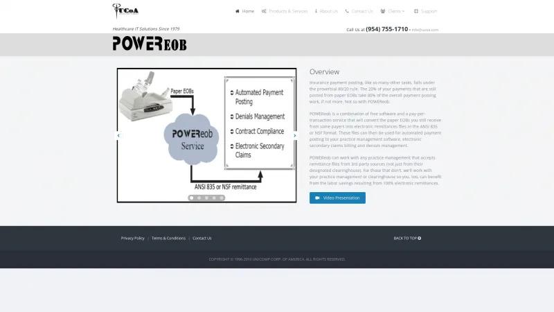 Homepage of POWEReob