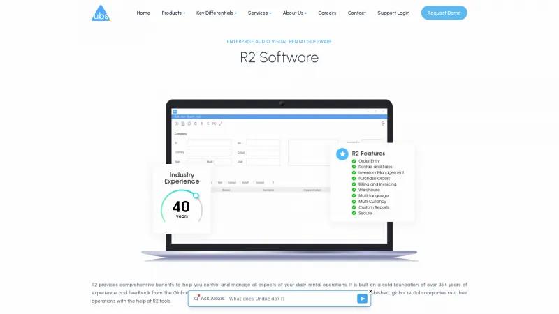 Homepage of R2