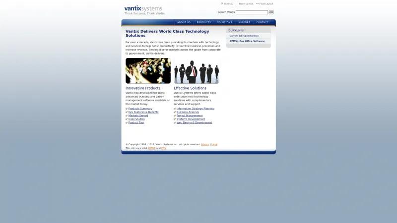 Homepage of ATMS+