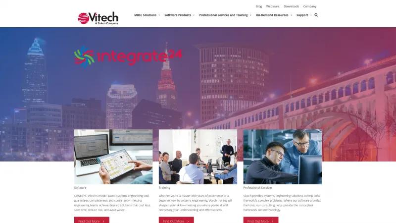 Homepage of GENESYS