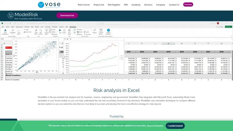 Homepage of ModelRisk